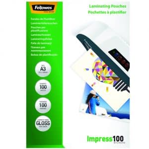 Glossy A3 100 micron Laminating Pouches